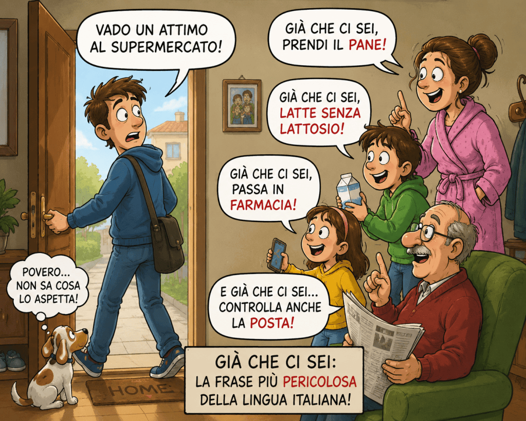 Già che ci sei - italianosemplicemente - learn italian with fun
